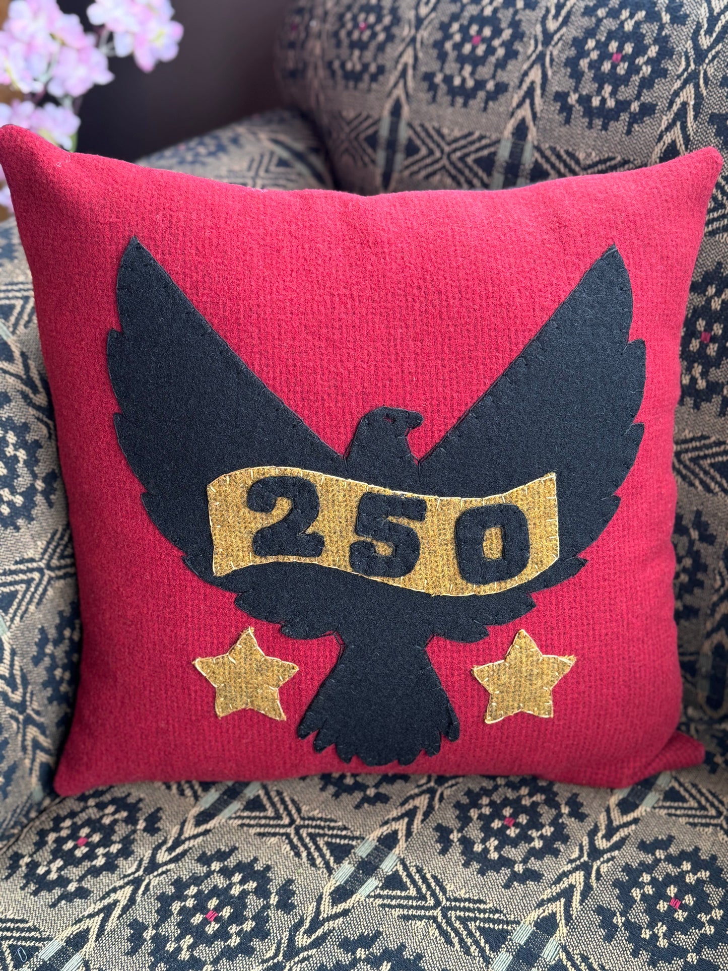 Connie’s Limited Edition 250th Wool Pillow