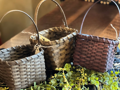 Primitive Square Trinket Basket