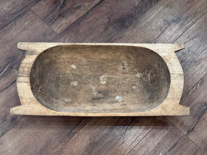 Early Antique Dough Bowl #7