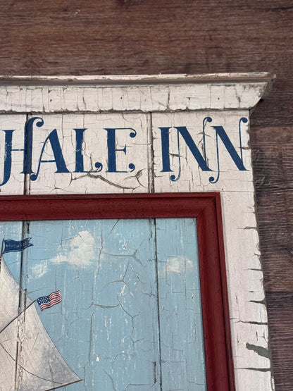White Whale Inn Tavern Sign