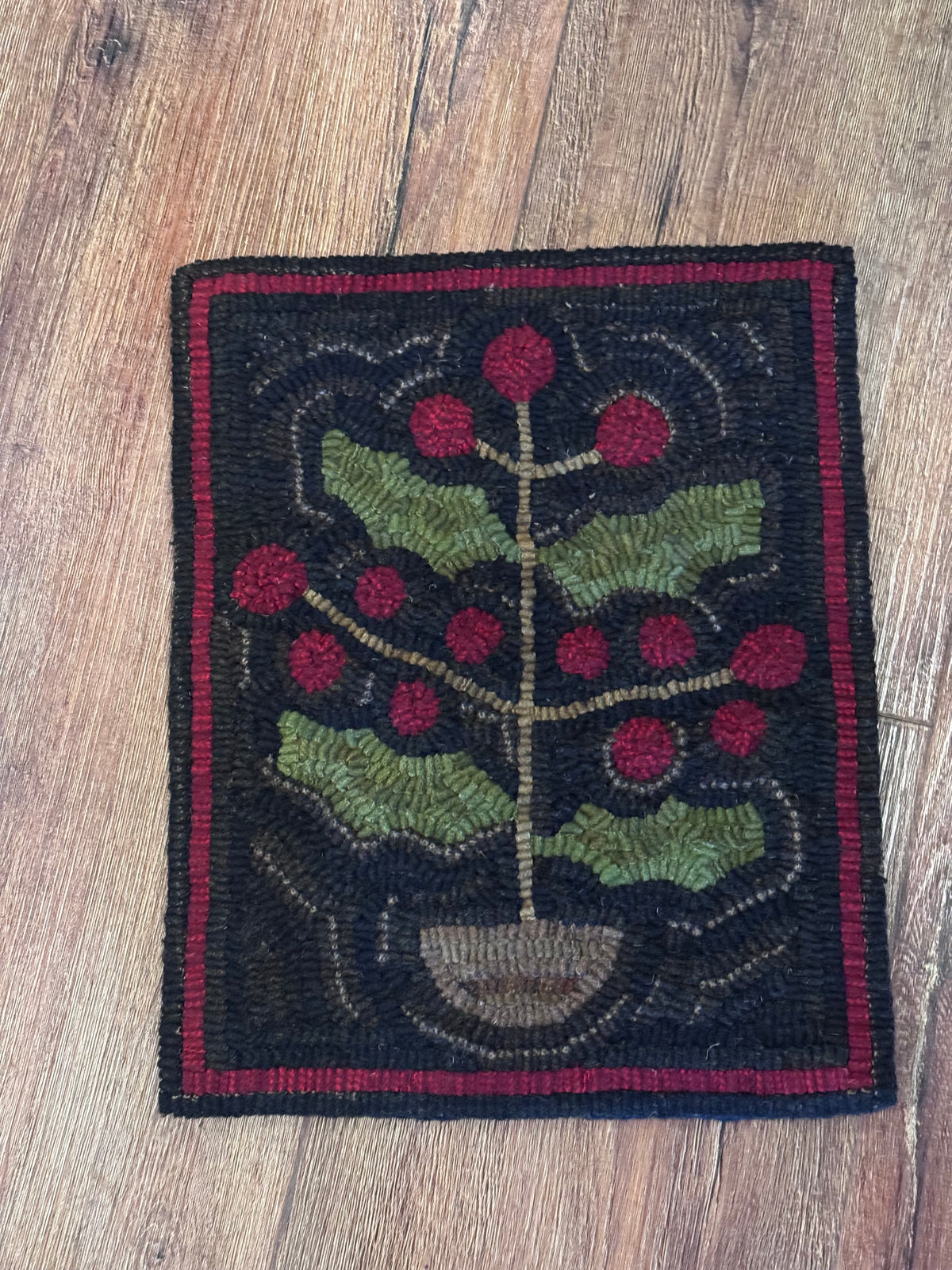 Winter Hooked Rugs
