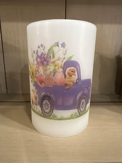 Spring/Easter Candle Sleeves