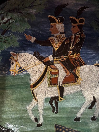 Washington and Lafayette Summer Platter David T Smith