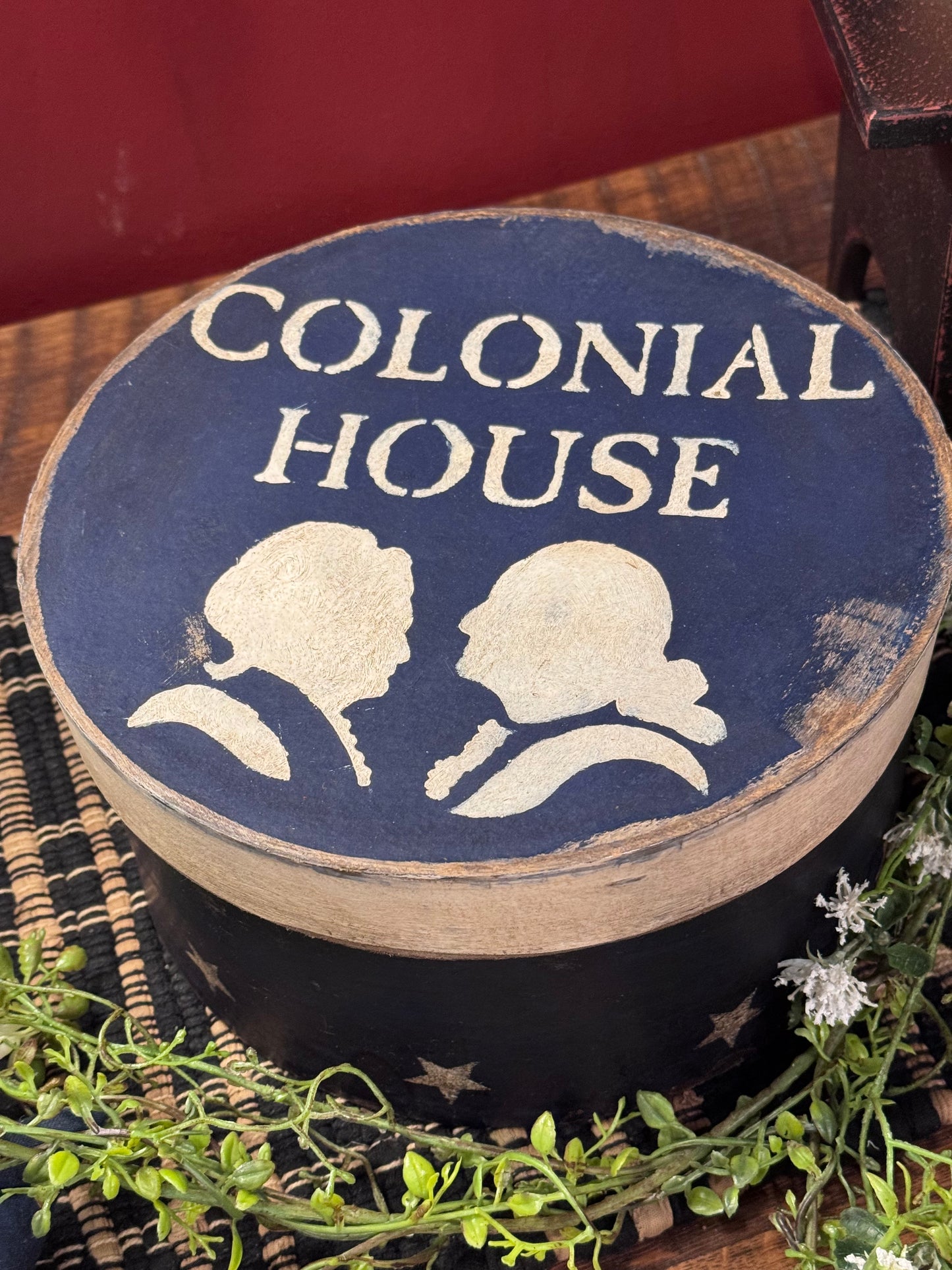 Patriotic Papier-mâché Boxes Summer