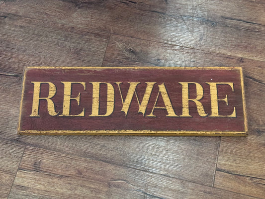 Redware Tavern Sign #2