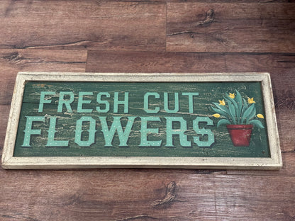 Fresh Cut Flowers #2 Tavern Sign