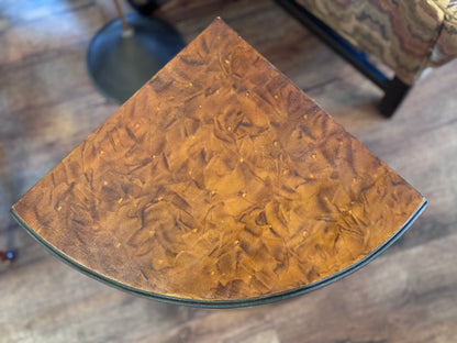 Handpainted Corner Table