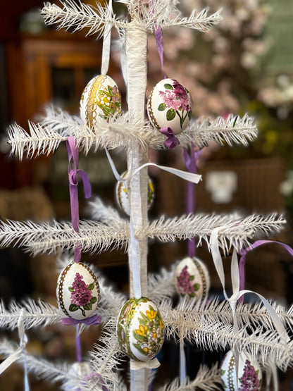 Hand Painted Austria Eggs Spring