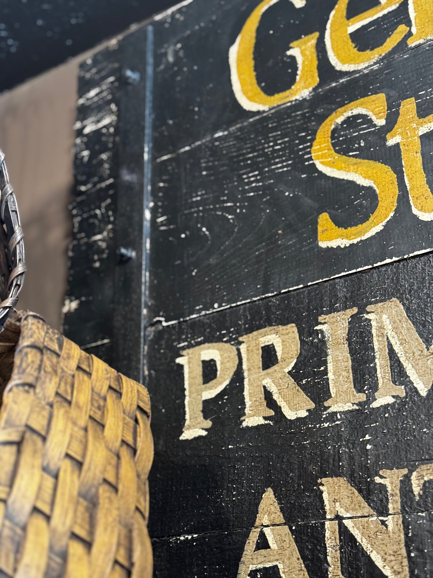 General Store / Dry Goods Tavern Sign