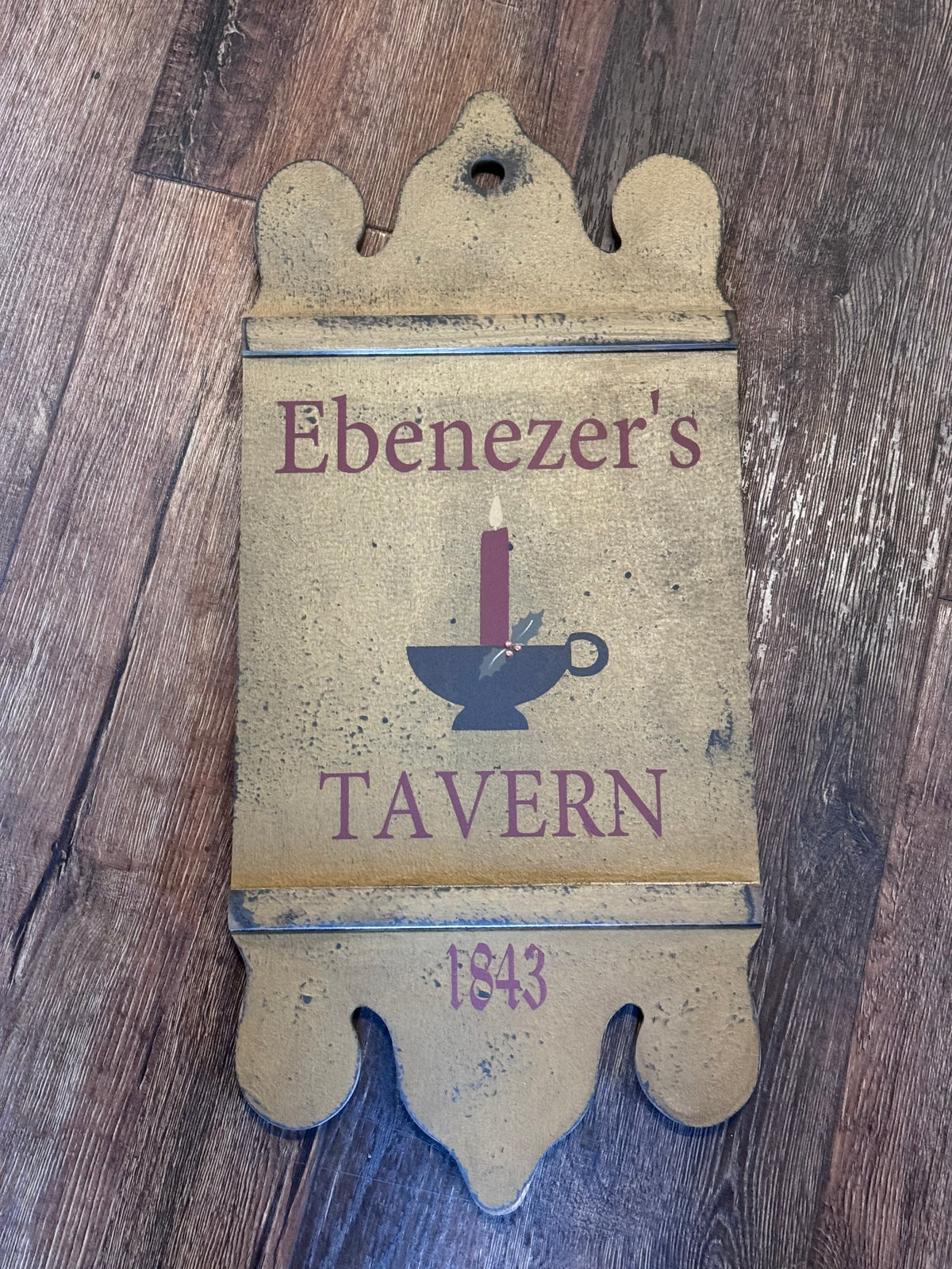 Small Christmas Tavern Signs