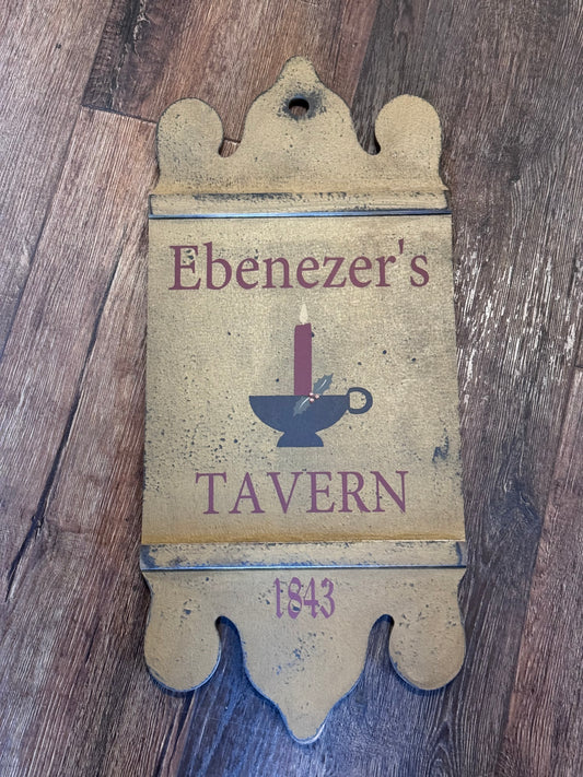 Small Christmas Tavern Signs