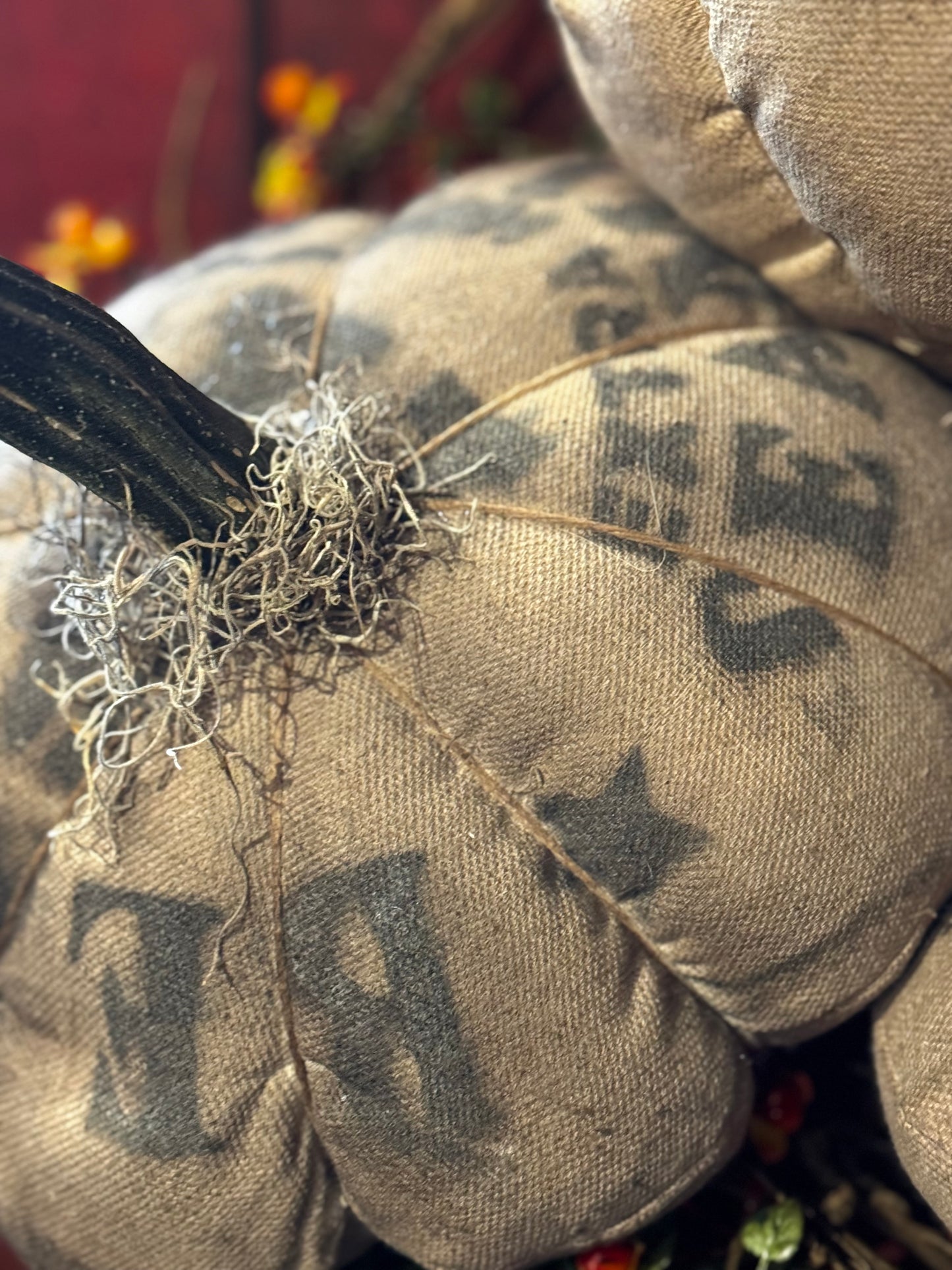 Feed Sack Pumpkins SALE