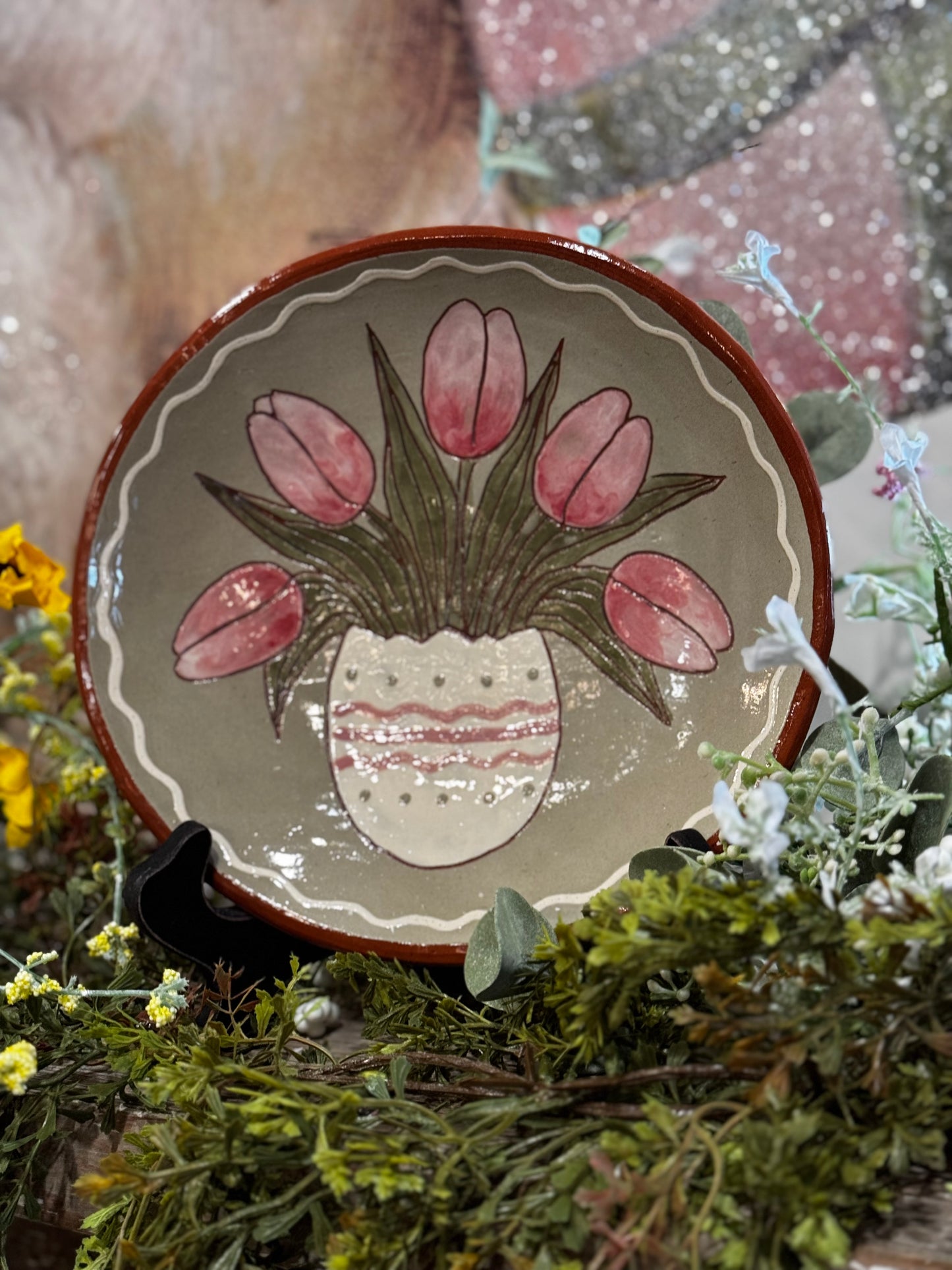 Red Oaks Spring Plates 8”