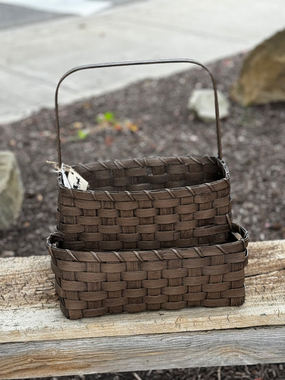 Primitive Reading Basket