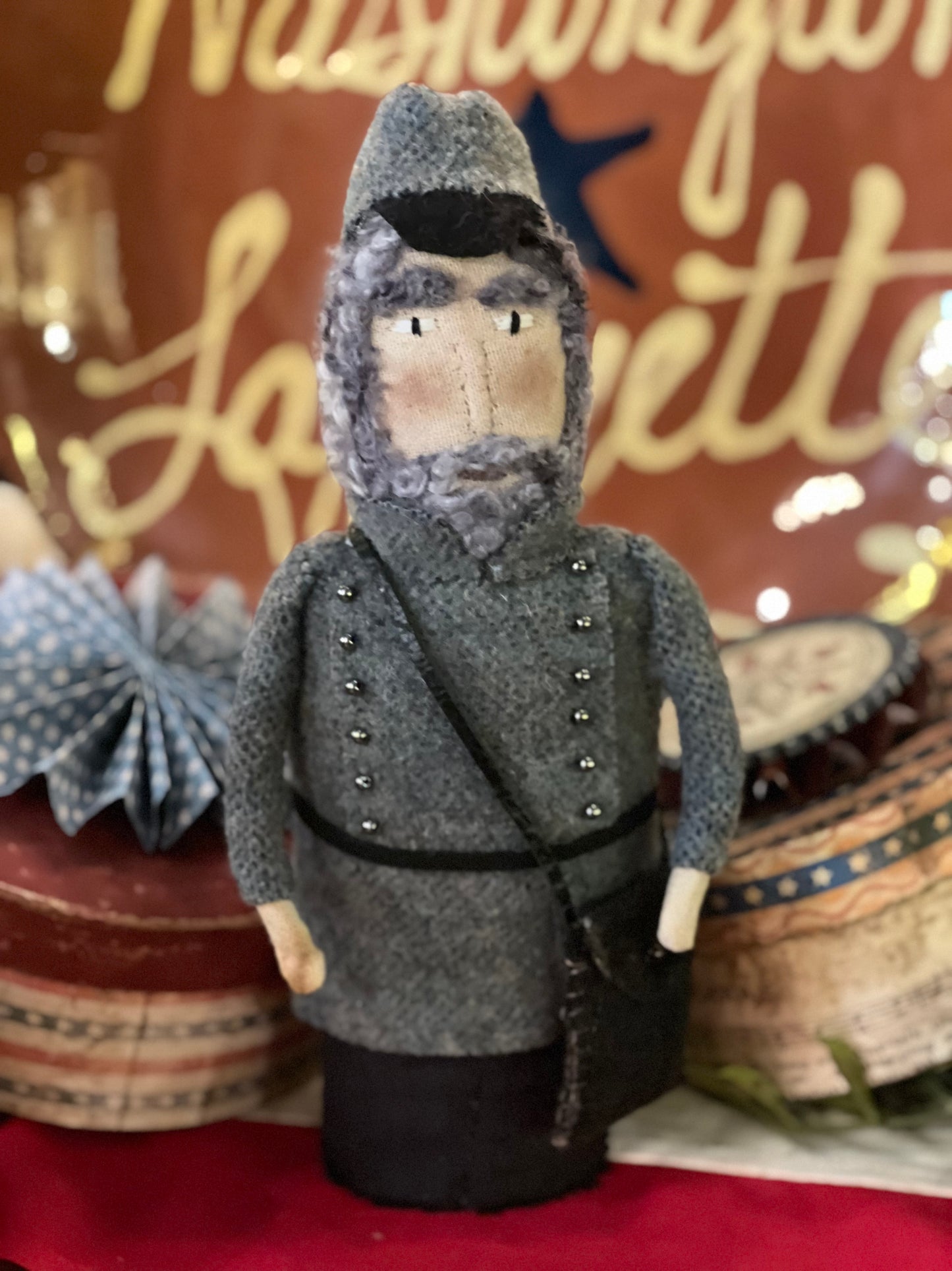 Handmade Wool Americana Dolls