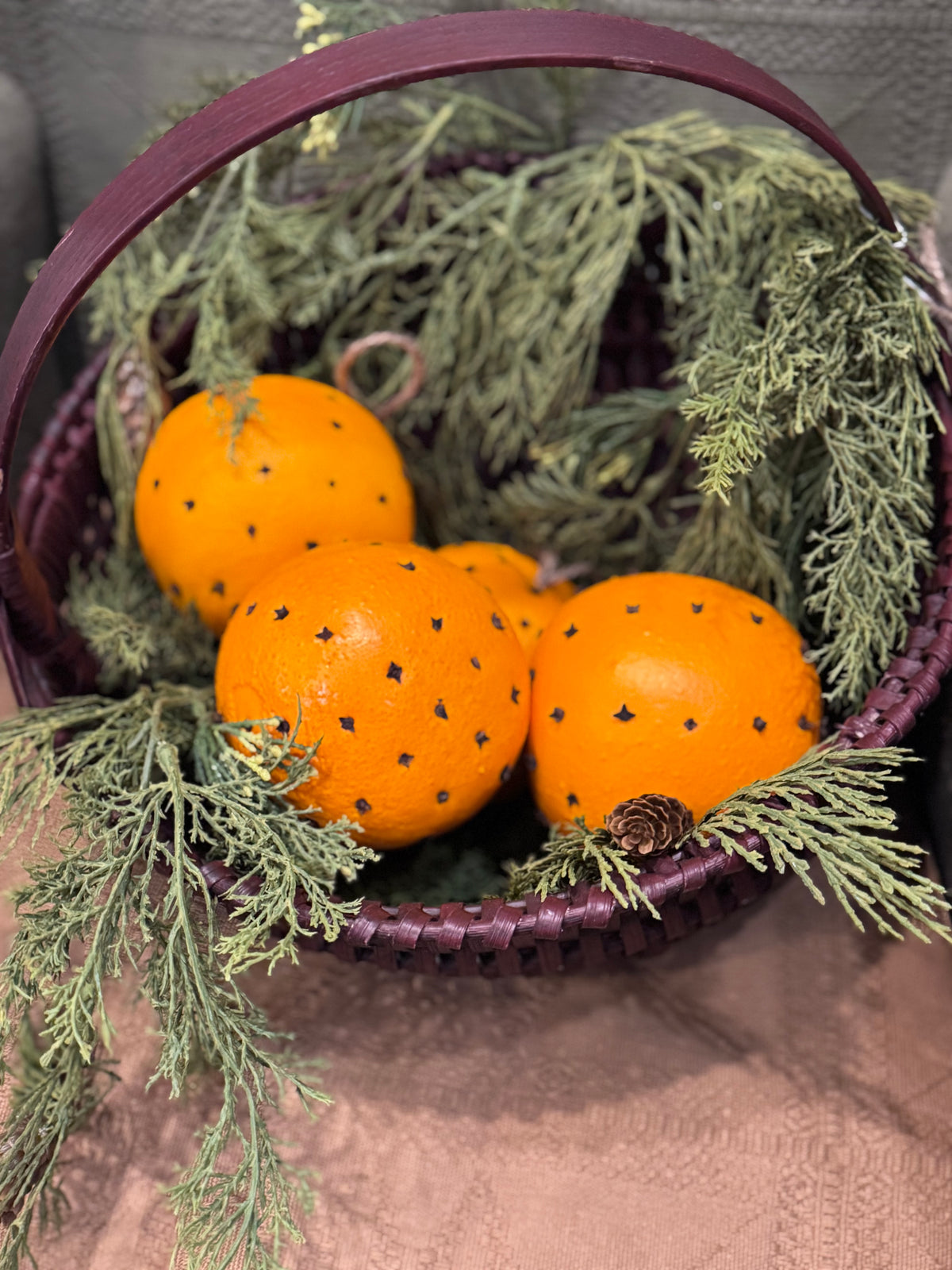 Cloved Orange Ornaments