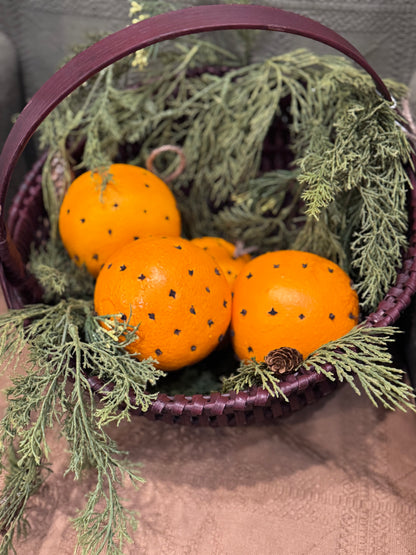 Cloved Orange Ornaments