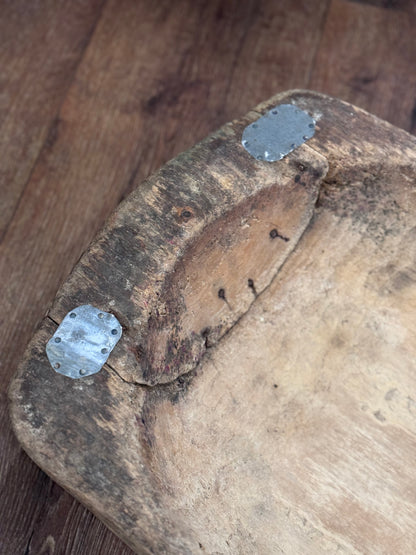 Early Antique Dough Bowl #6