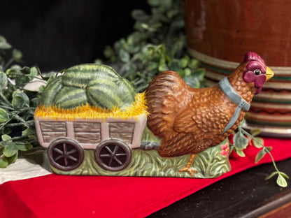 Stone Ridge Chalkware Melons 4 Sale Summer