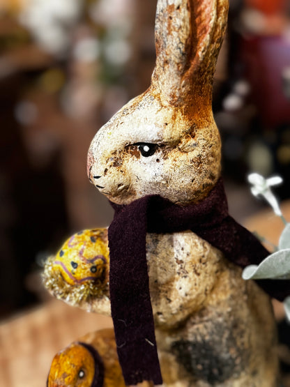 Krisnick Chalkware Bunny w/Peep