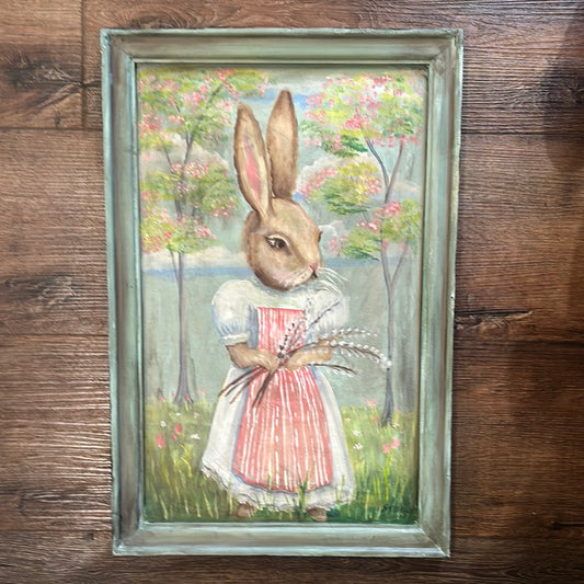 Susan Leach Spring Bunny Paintings