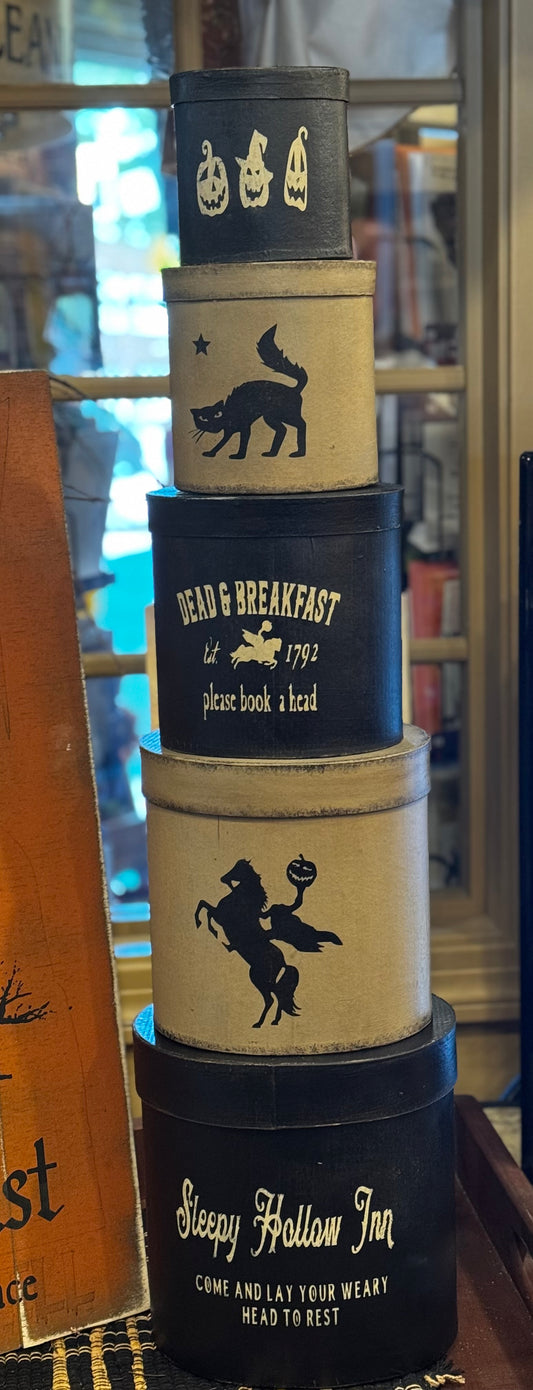 Sleepy Hollow Inn Boxes