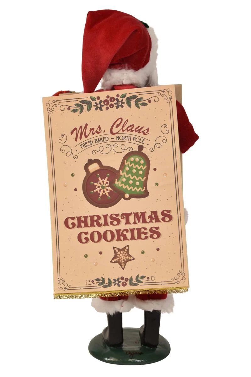 Byers’ Choice Santa Cookies Board Winter