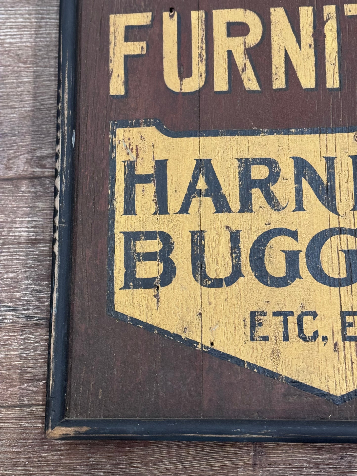 Groceries Hardware Tavern Sign