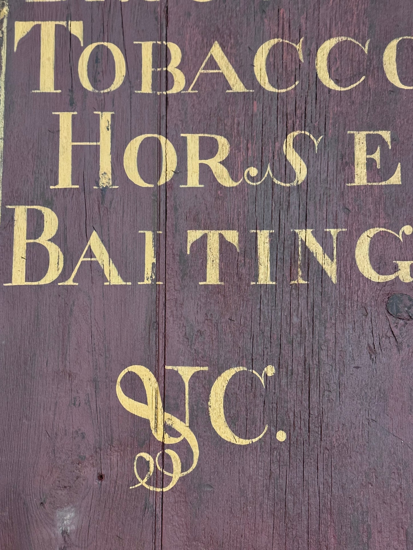 Rum Gin Brandy Tavern Sign