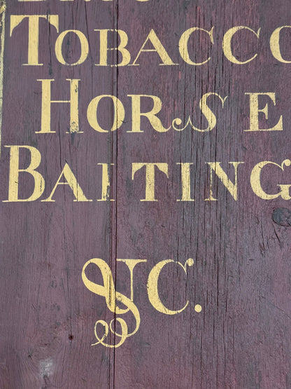 Rum Gin Brandy Tavern Sign