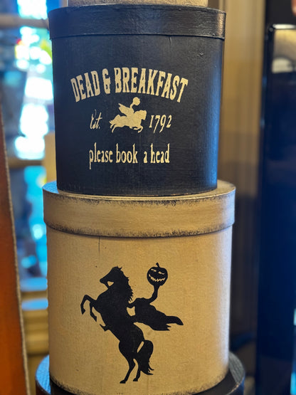 Sleepy Hollow Inn Boxes