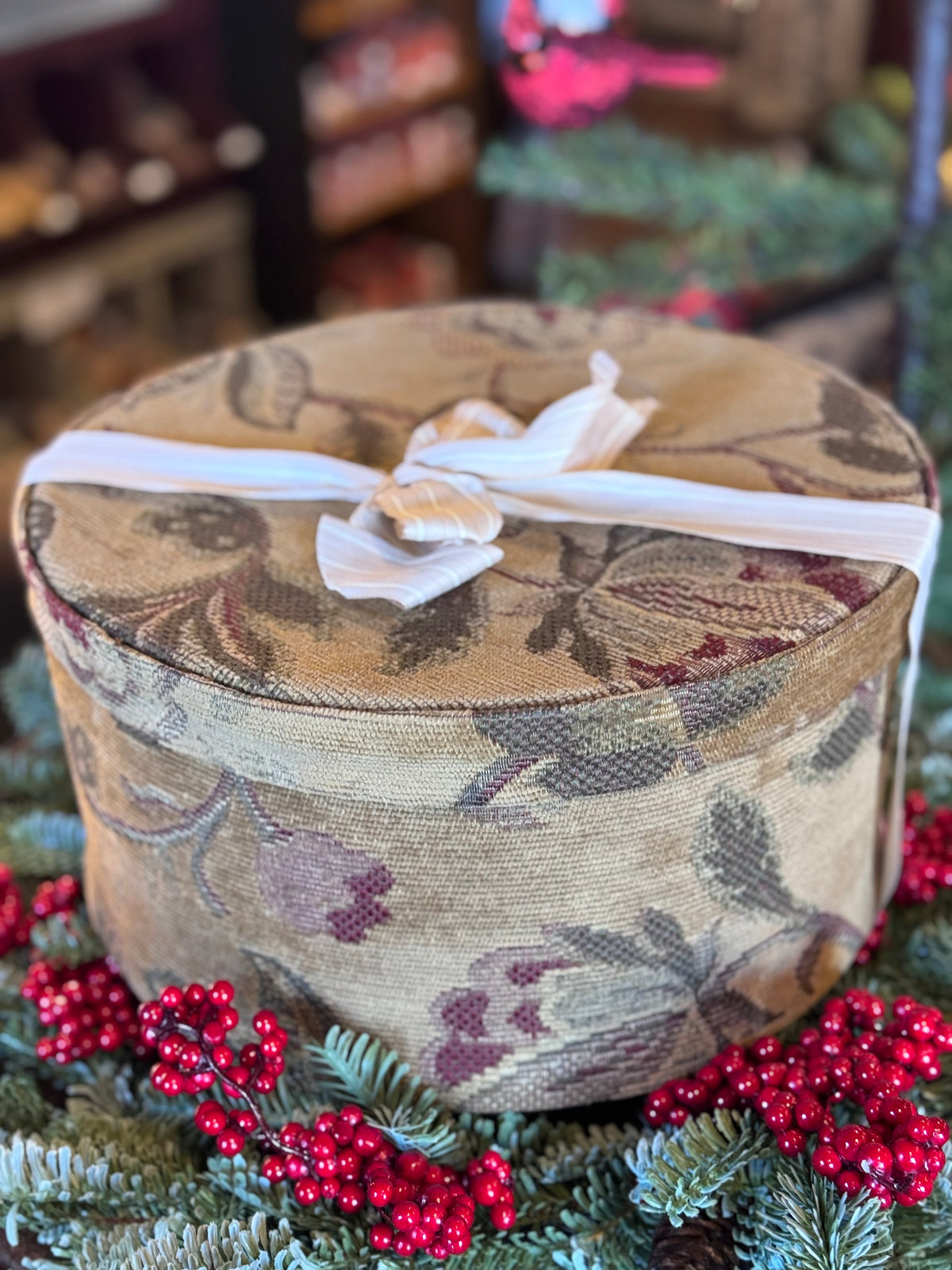 Upholstered Fabric Boxes￼