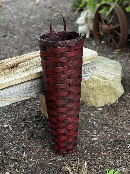 Primitive Hanging or Floor Flower Basket