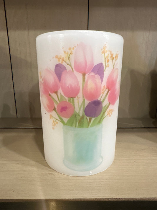 Spring/Easter Candle Sleeves