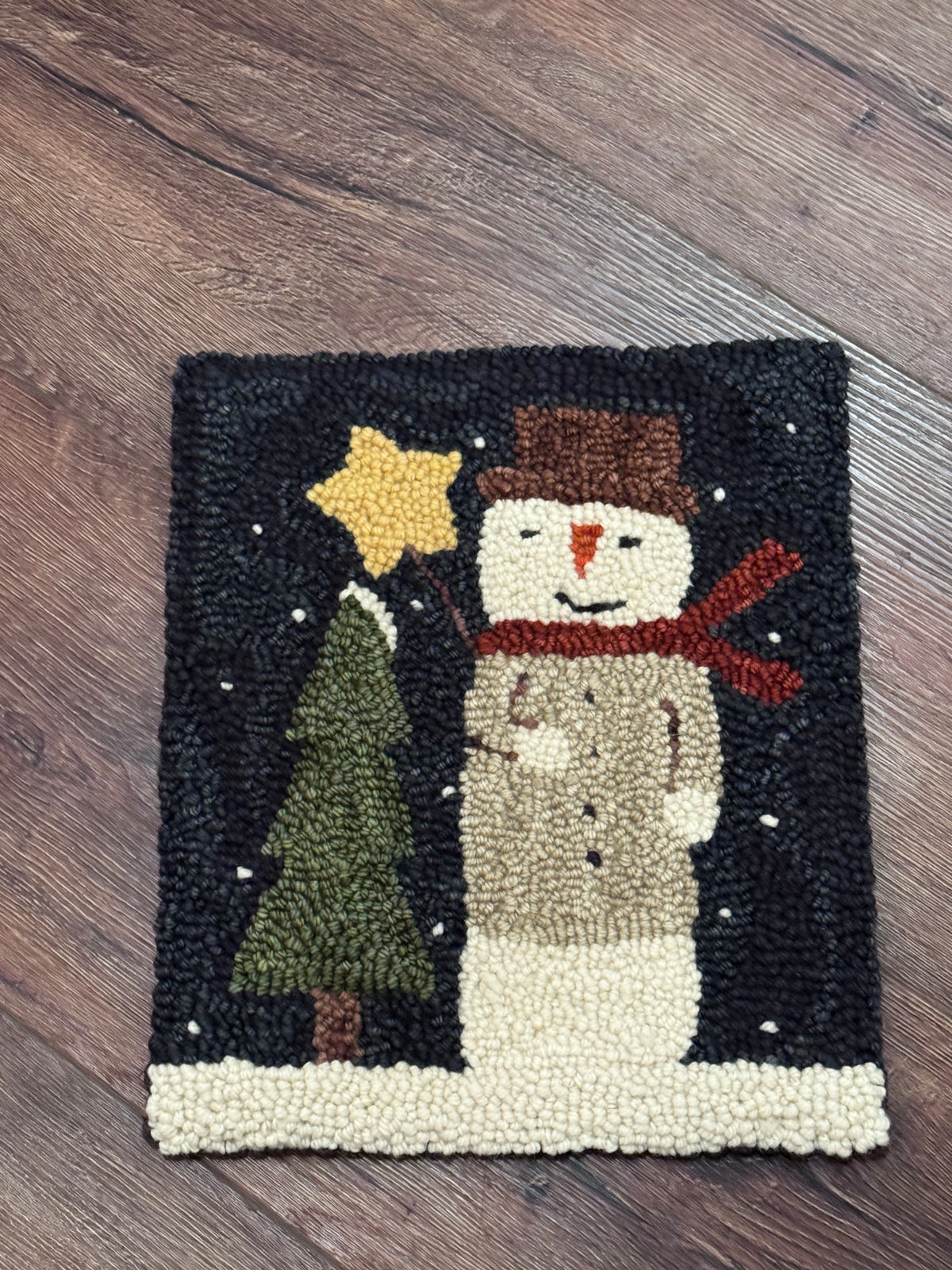 Wool Yarn Punch Winter