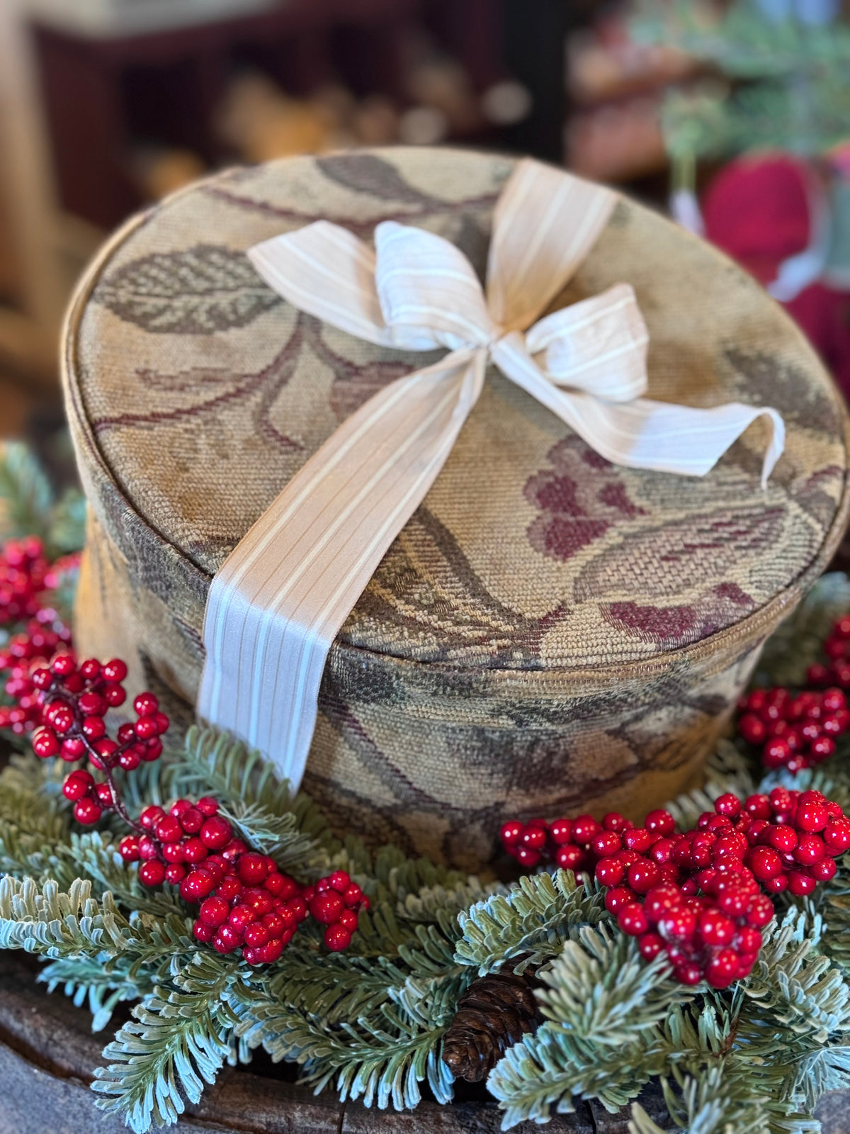 Upholstered Fabric Boxes￼