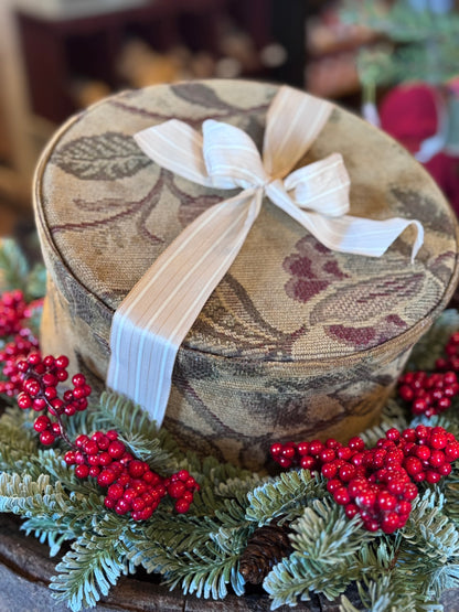 Upholstered Fabric Boxes￼