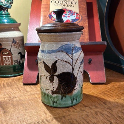 David T Smith Bunny Pot SPRING