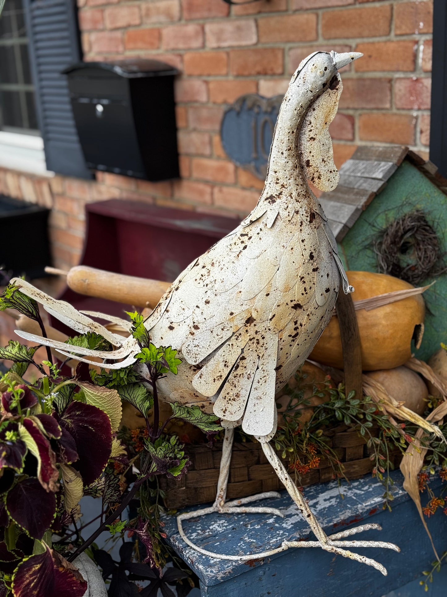 Outdoor Metal Turkey