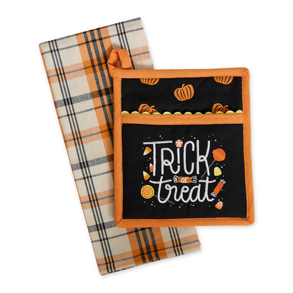 Trick or Treat Potholder Gift Set