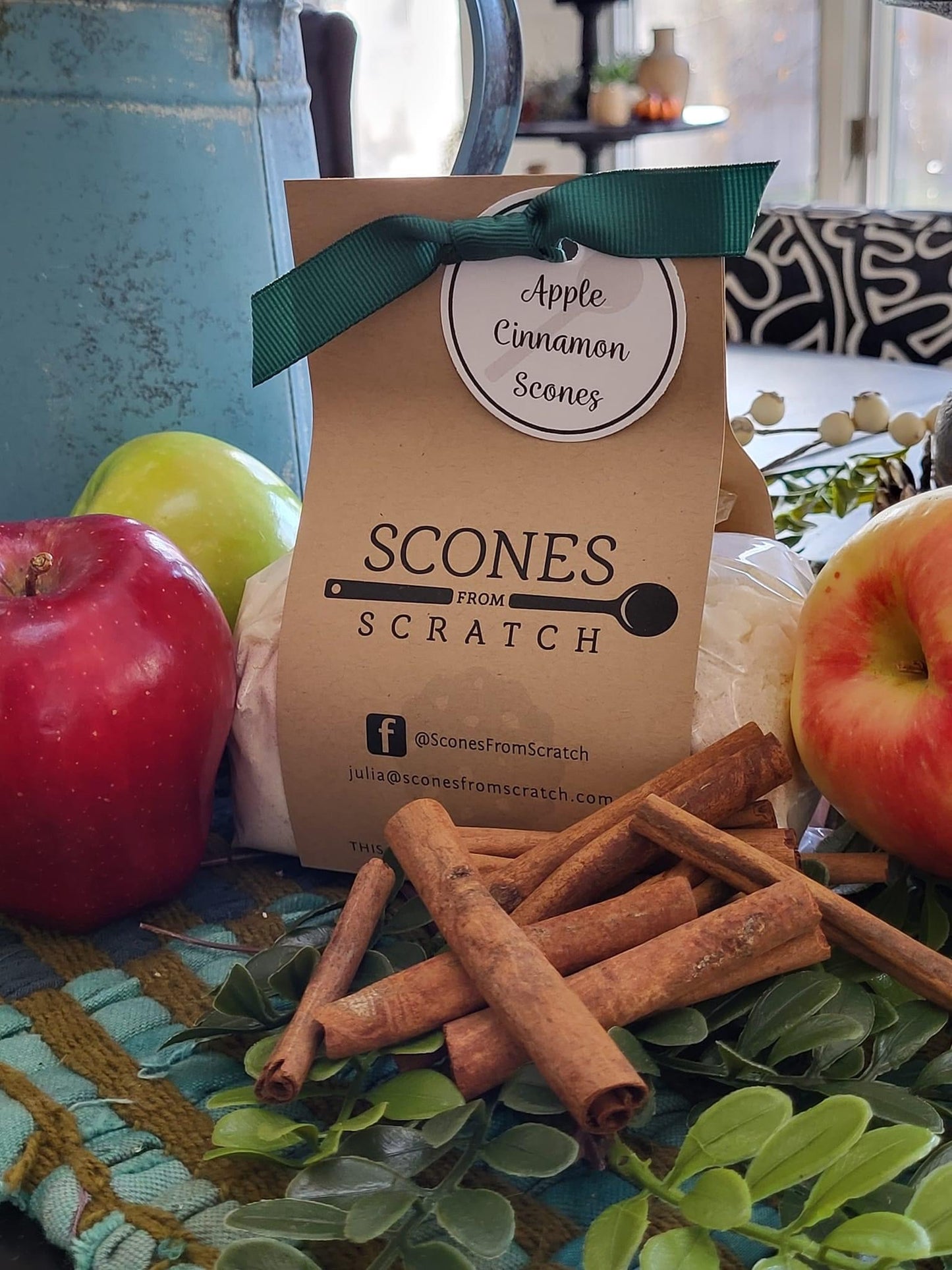 Apple Cinnamon Scones from Scratch