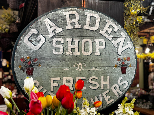 Garden Shop Tavern Sign Pa.