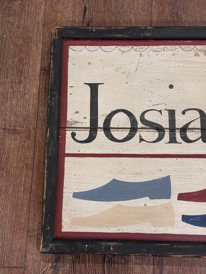 Josiah Turner Shoe/Boot Tavern Sign