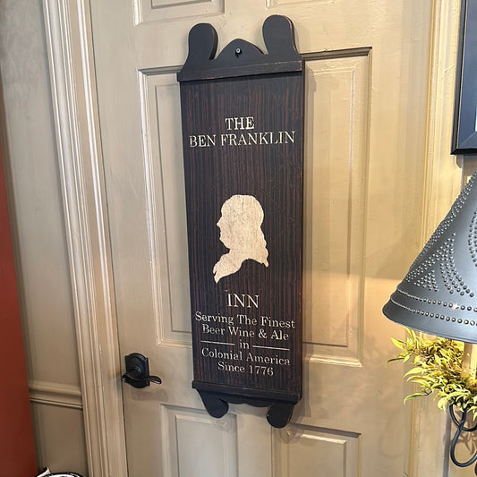 BEN FRANKLIN INN Tavern Sign