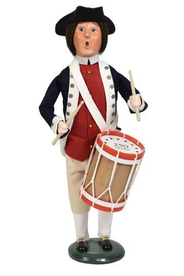 Byers’ Choice 1776 Drummer Boy 250th Anniversary