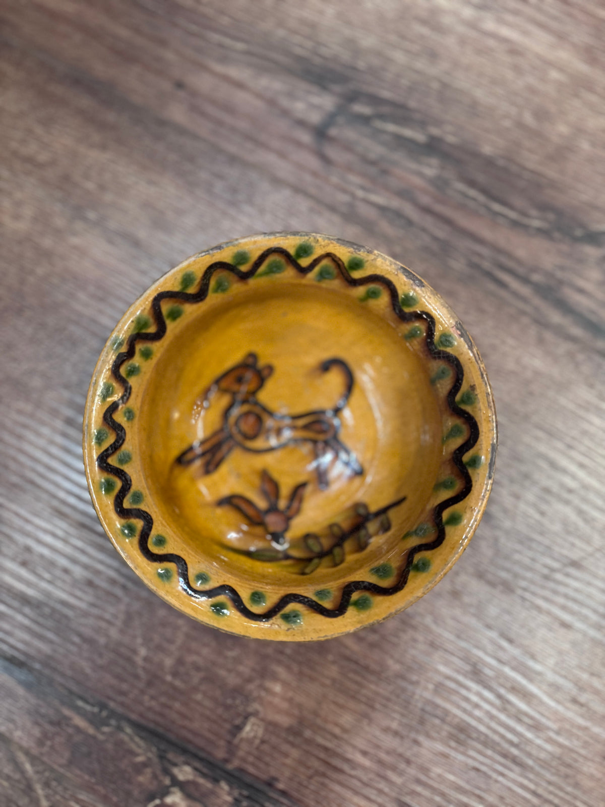 Vintage Shooner Bowl