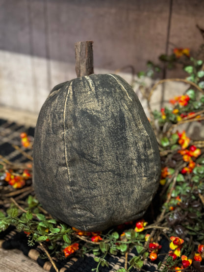 Large Cloth Pumpkin by Sandy