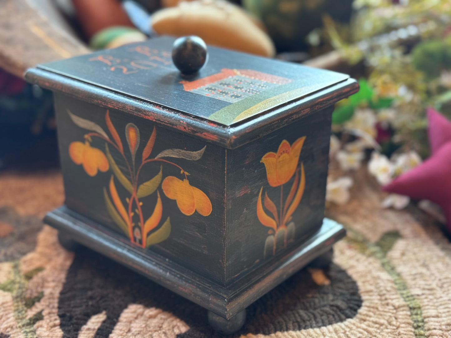 Primitive Style Recipe Box