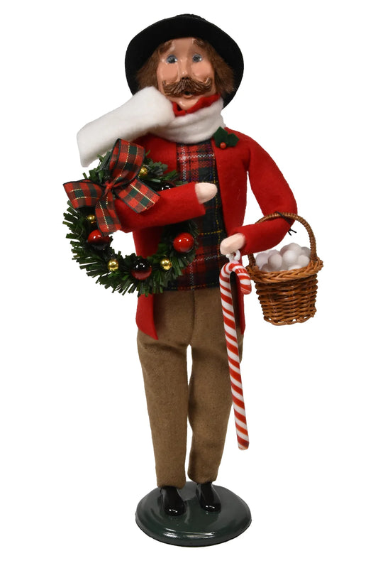 Byers’ Choice Sweets Family Man Winter