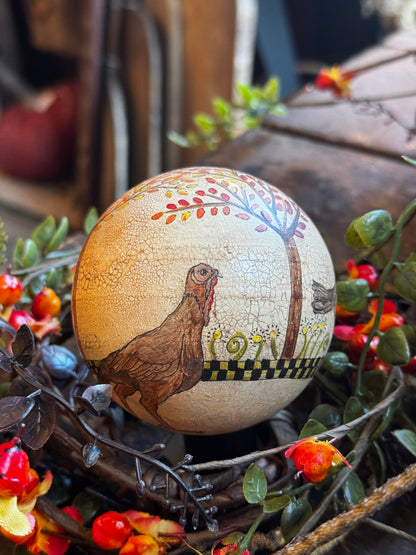 Fall/Halloween Croquet Balls